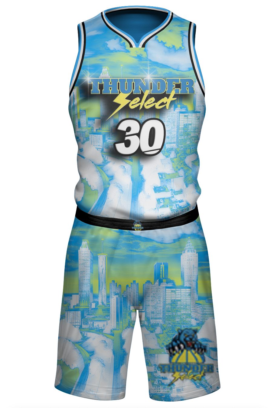 Thunder Select Basketball Uniforms
