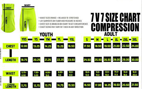 7 V 7 Uniforms