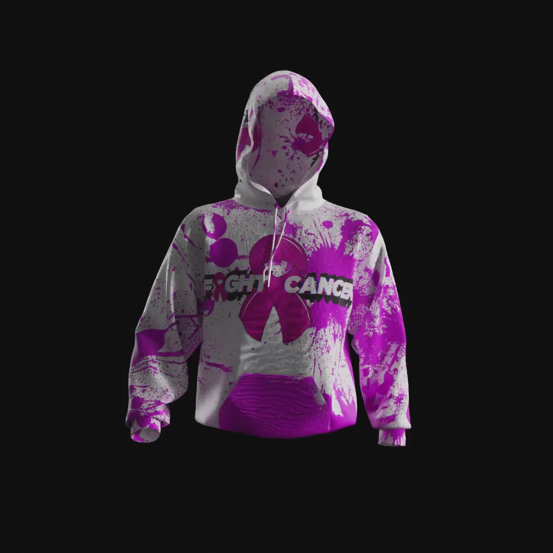 Fight Cancer Hooded Sweatshirt