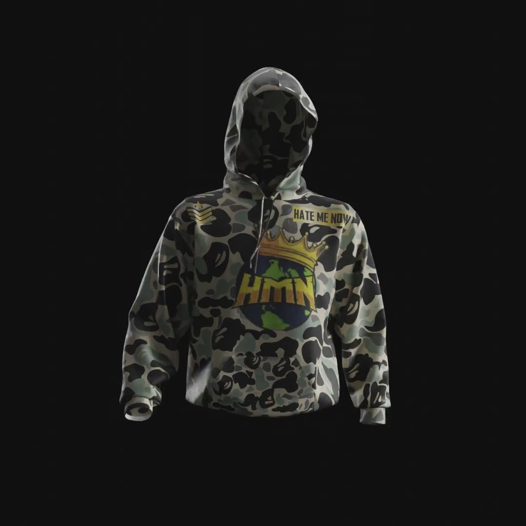 HMN Hooded Sweatshirt and Bottoms Set