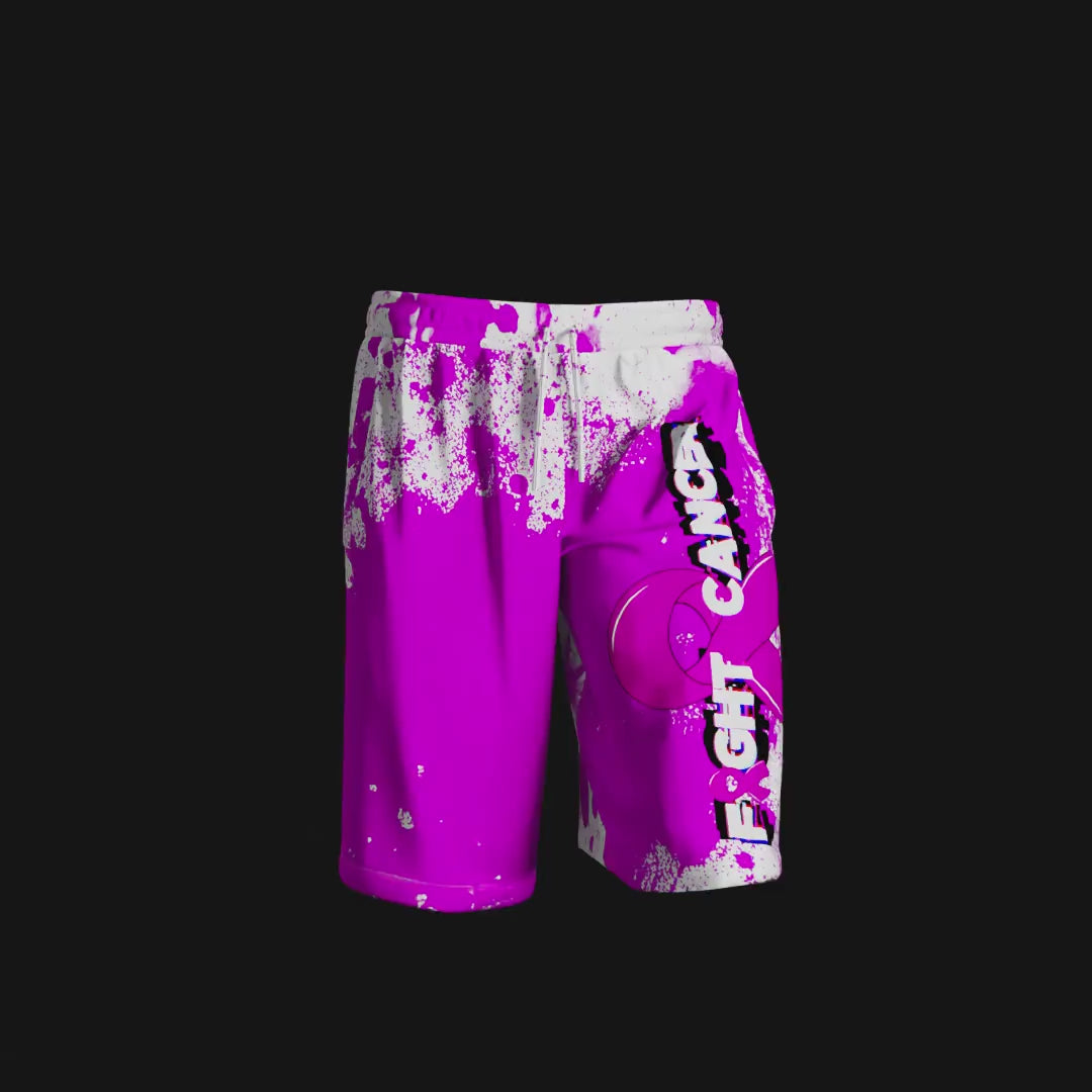 Fight Cancer Basketball Shorts